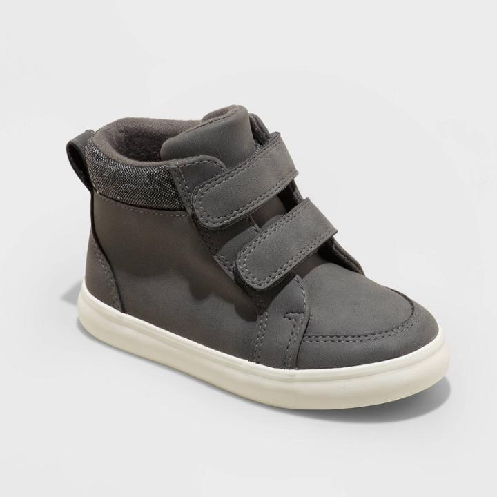 Toddler Boys' Haider Booties - Cat & Jack Gray