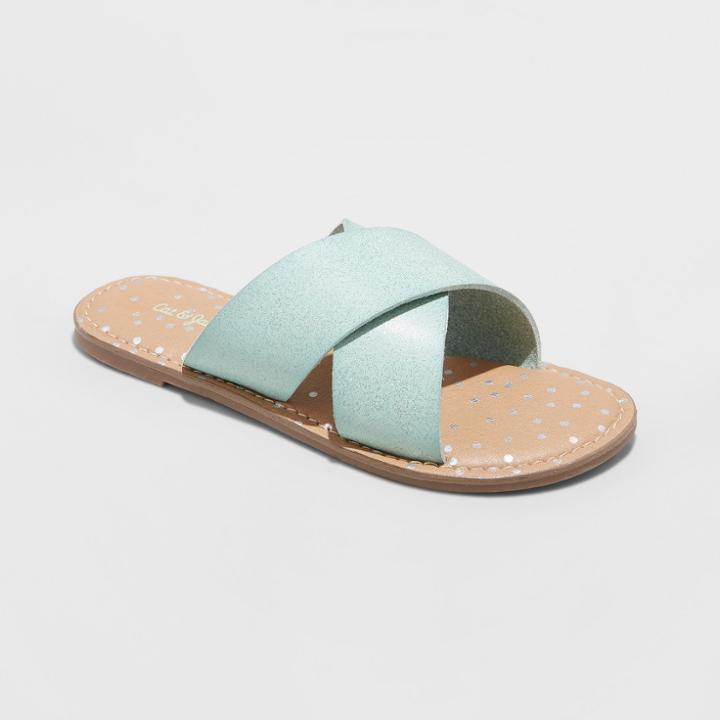 Girls' Margot Slide Sandals - Cat & Jack