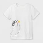 Toddler Short Sleeve 'bff' Graphic T-shirt - Cat & Jack Almond Cream
