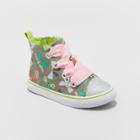 Toddler Girls' Jory High Top Sneakers - Cat & Jack Green