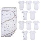 Miracle Blanket Bodysuit Set - Gray