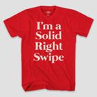 Mad Engine Men's Right Swipe Short Sleeve Graphic T-shirt - Red