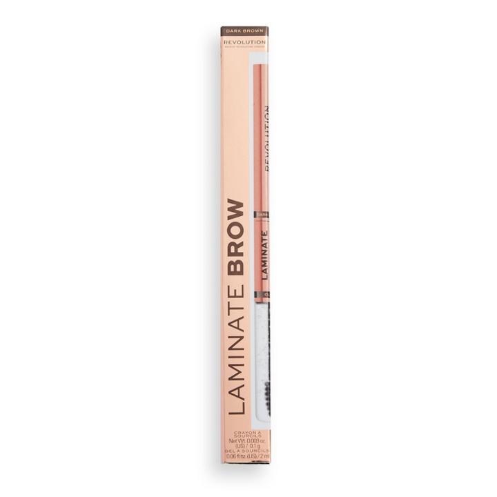 Makeup Revolution Laminate Brow - Dark Brown