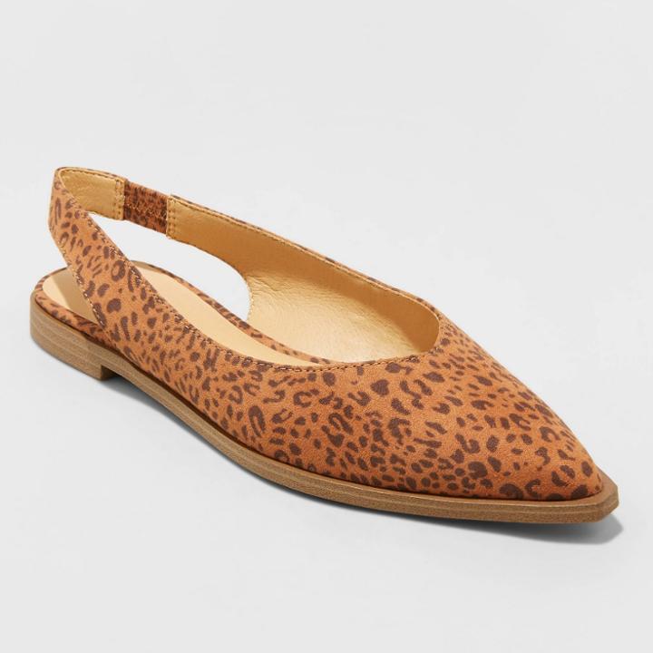 Women's Frida Leopard Spot Mules - Universal Thread Brown