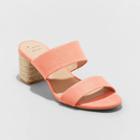 Women's Patricia Heels - A New Day Coral