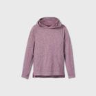 Boys' Soft Gym Pullover Hoodie - All In Motion Raspberry Purple