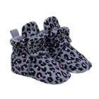 Baby Ro+me By Robeez Bootie Slippers - Gray