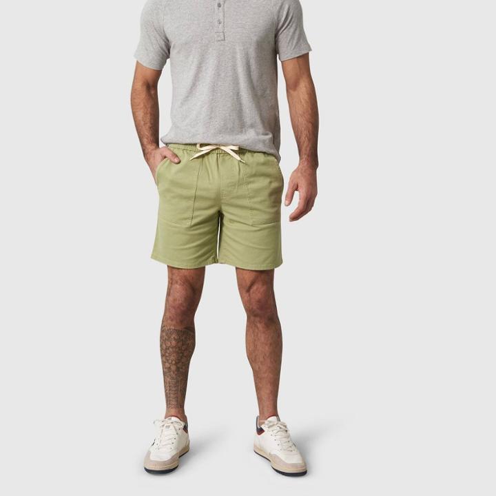 United By Blue Men's 7 Organic Cotton Pull-on Shorts -