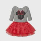 Disney X Pippa & Julie Toddler Girls' Pippa And Julie Disney Minnie Mouse Tutu Dress - Black