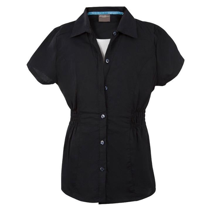 Eddie Bauer Girls' Twofer Knit Blouse - Navy