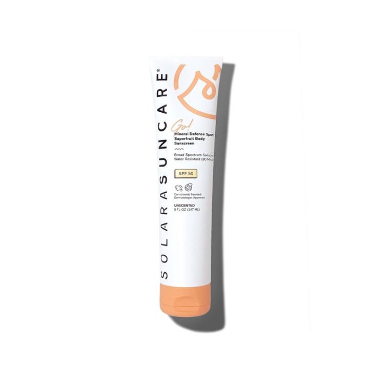 Solara Suncare Mineral Defense Sport: Hydrating Sunscreen Lotion - Spf