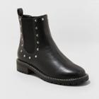 Women's Sasha Studded Chelsea Boots - A New Day Black