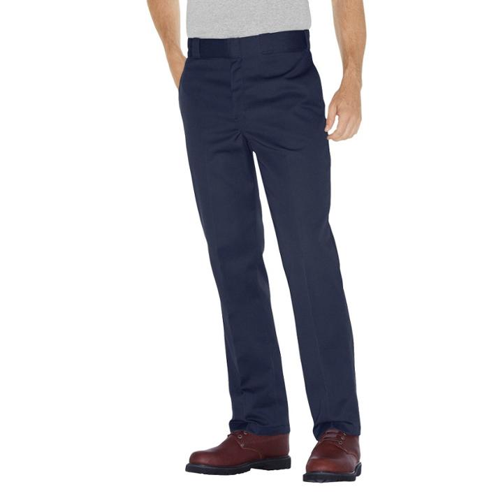 Dickies Men's Original Fit 874 Twill Work Pants- Dark Navy