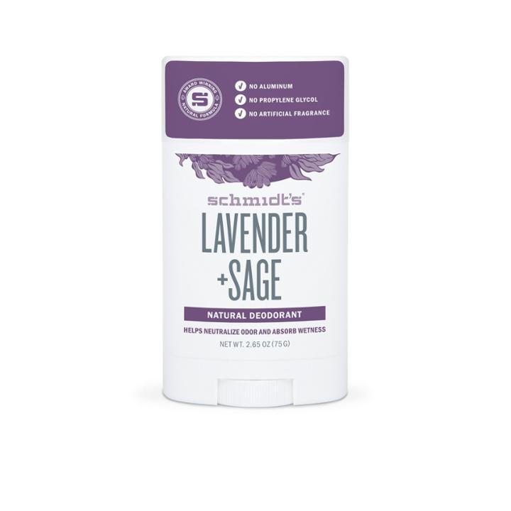 Schmidt's Lavender + Sage Natural Deodorant - 2.65oz,
