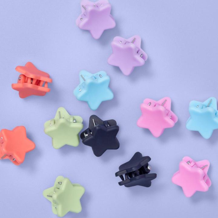 More Than Magic Kids' 12pk Holorgram Star Claw Hair Clip - More Than