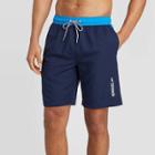 Speedo Men's 9 Marina Long Volley Swim Shorts - Blue/navy