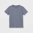 Boys' Snow Jersey Short Sleeve T-shirt - Cat & Jack Navy Heather