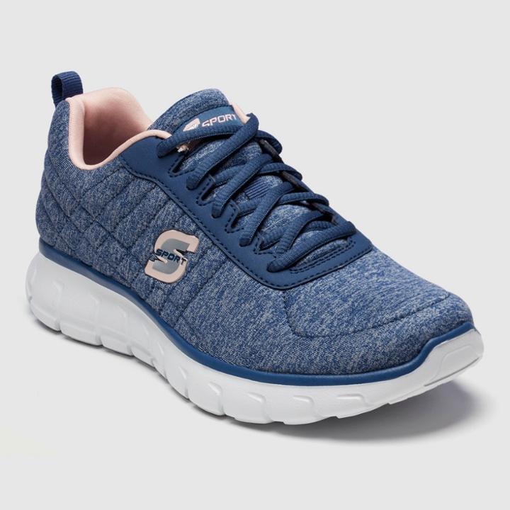 Women's S Sport By Skechers Loop 3.0 Gray - Navy