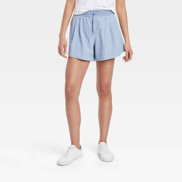 Women's High-rise Shorts 5 - All In Motion Light Blue