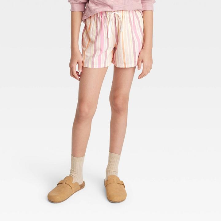 Girls' Striped Shorts - Cat & Jack