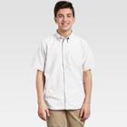 Petitedickies Boys' Short Sleeve Oxford Uniform Button-down Shirt - White S, Boy's,