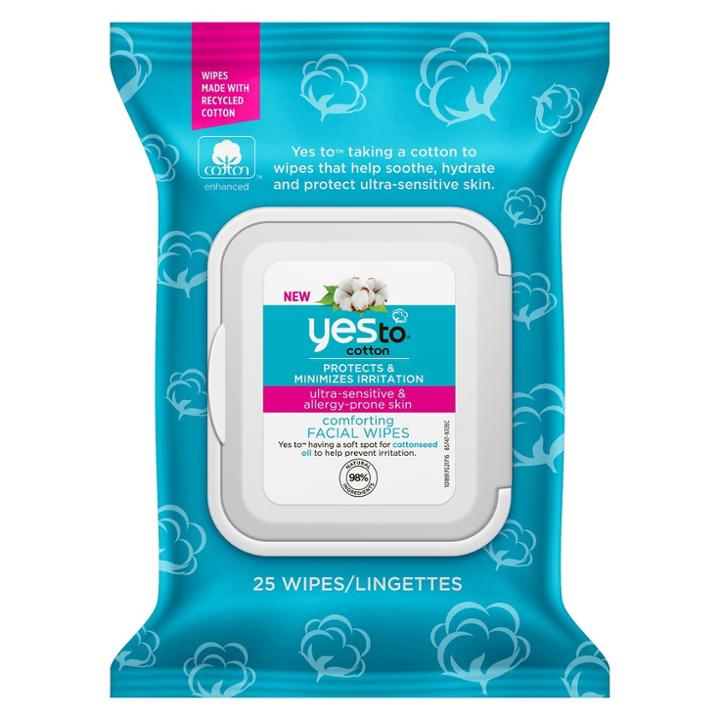 Yes To 100% Cotton Facial Wipes