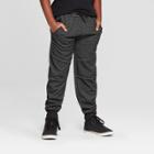 Boys' Stripe Knit Jogger Pants - Art Class Black/white