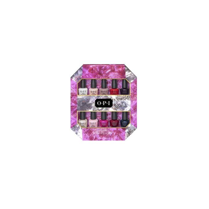 Opi Holiday Mini Nail Polish Set - 1.25 Fl Oz/10pc