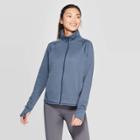 Women's Training Herringbone Fleece Full Zip Track Jacket - C9 Champion Dark Blue M,