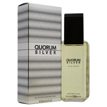 Quorum Silver By Antonio Puig For Men's - Edt
