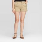 Target Women's 3 Chino Shorts - A New Day Tan