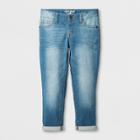 Plus Size Girls' Super Skinny Crop Denim - Cat & Jack Medium Denim Wash