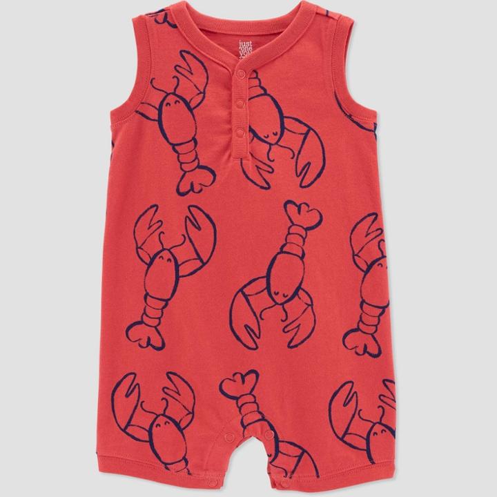 Baby Boys' Lobster Romper - Just One You Made By Carter's Red Newborn