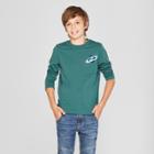 Boys' Flip Sequin Long Sleeve T-shirt - Cat & Jack Green
