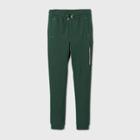 Boys' French Terry Jogger Pants - All In Motion Deep Green