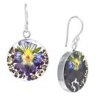 Target Fine Jewelry Earring Sterling Dark Purple, Girl's