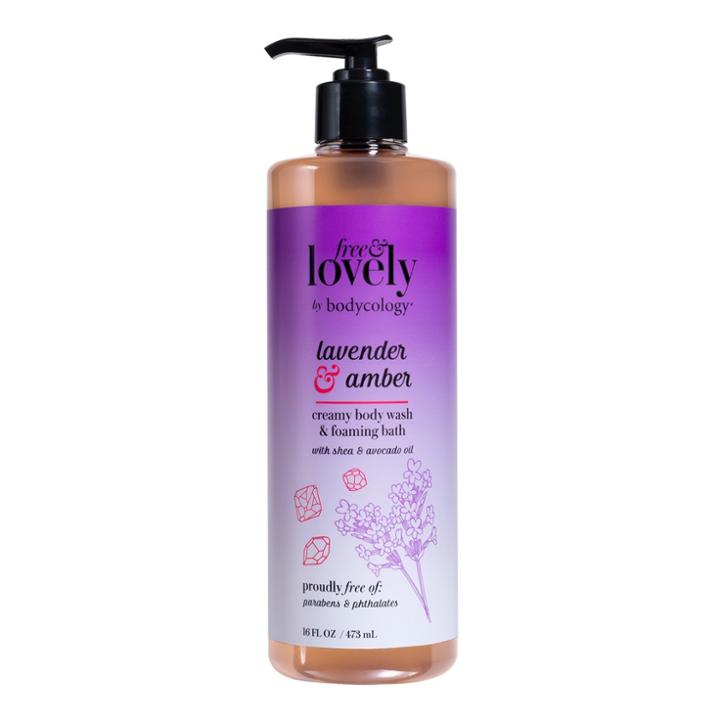 Bodycology Free And Lovely Lavender Amber Wash And Foaming Bath