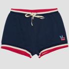 Junk Food Women's Plus Size Pull-on Shorts - Navy
