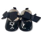 Baby Girls' Bow Crib Shoes - Cat & Jack Black