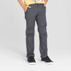 Boys' Skinny Chino Pants - Cat & Jack Charcoal Gray