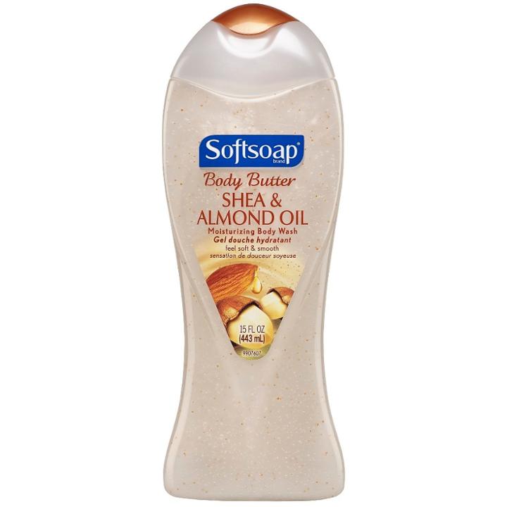 Softsoap Shea Butter And Almond Oil Moisturizing Body Wash
