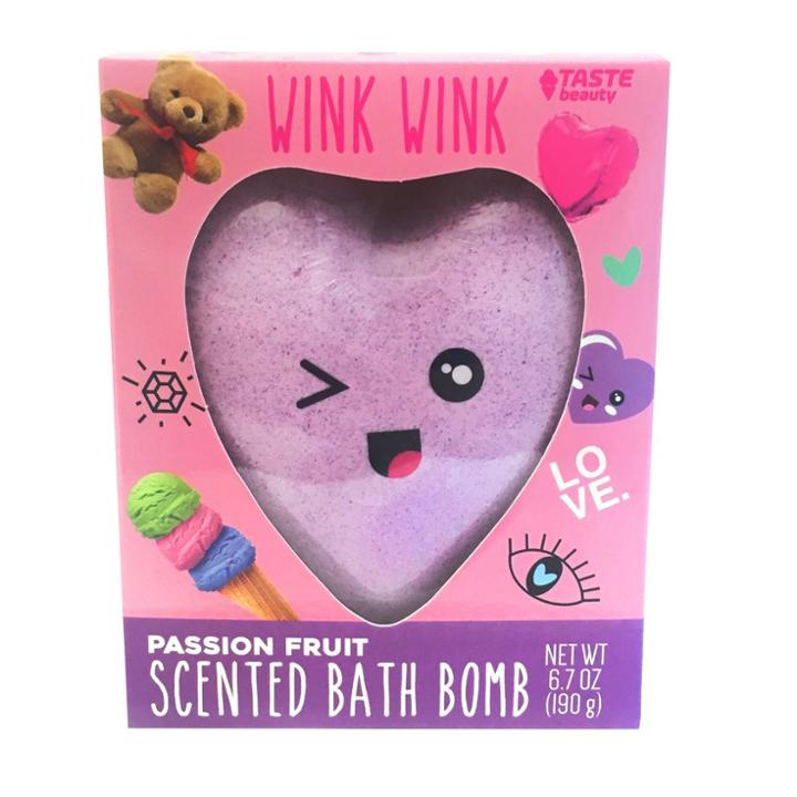 Target Heart Shaped Scented Bath Bomb - Passion Fruit