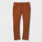 Boys' Super Stretch Pull-on Taper Fit Jeans - Cat & Jack Gingerbread Brown