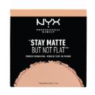 Nyx Professional Makeup Stay Matte But Not Flat Powder Foundation Medium
