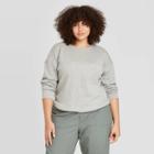 Women's Plus Size Sweatshirt - Universal Thread Heather Gray