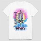 Target Men's Nasa Short Sleeve Graffiti T-shirt - White