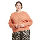 Women's Plus Size Crewneck Pullover Sweater - Rachel Comey X Target Peach