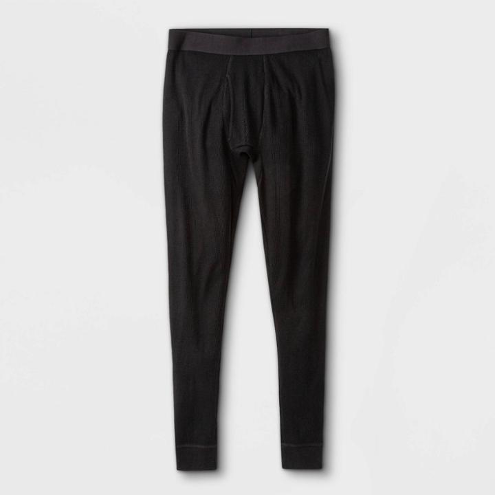 Men's Tall Thermal Pants - Goodfellow & Co Black