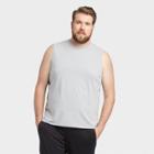 Men's Sleeveless Performance T-shirt - All In Motion Light Gray S, Men's,