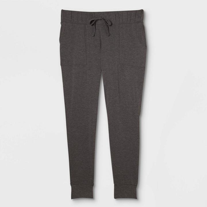 Drapey Maternity Jogger Pants - Isabel Maternity By Ingrid & Isabel Charcoal Heather Gray